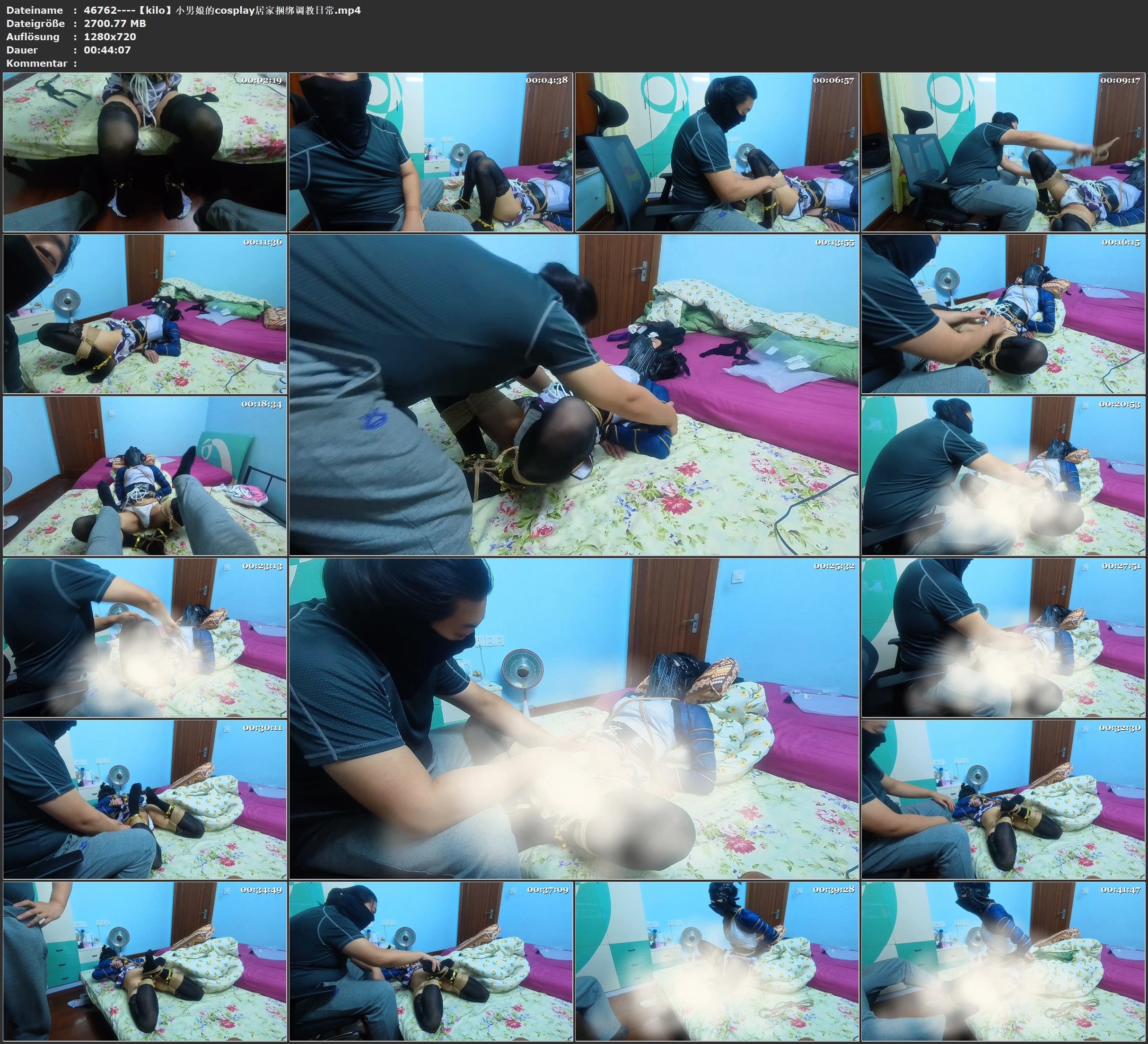图片[2]-【kilo】小男娘的cosplay居家捆绑调教日常 - 视频-5元站-视频-5元站
