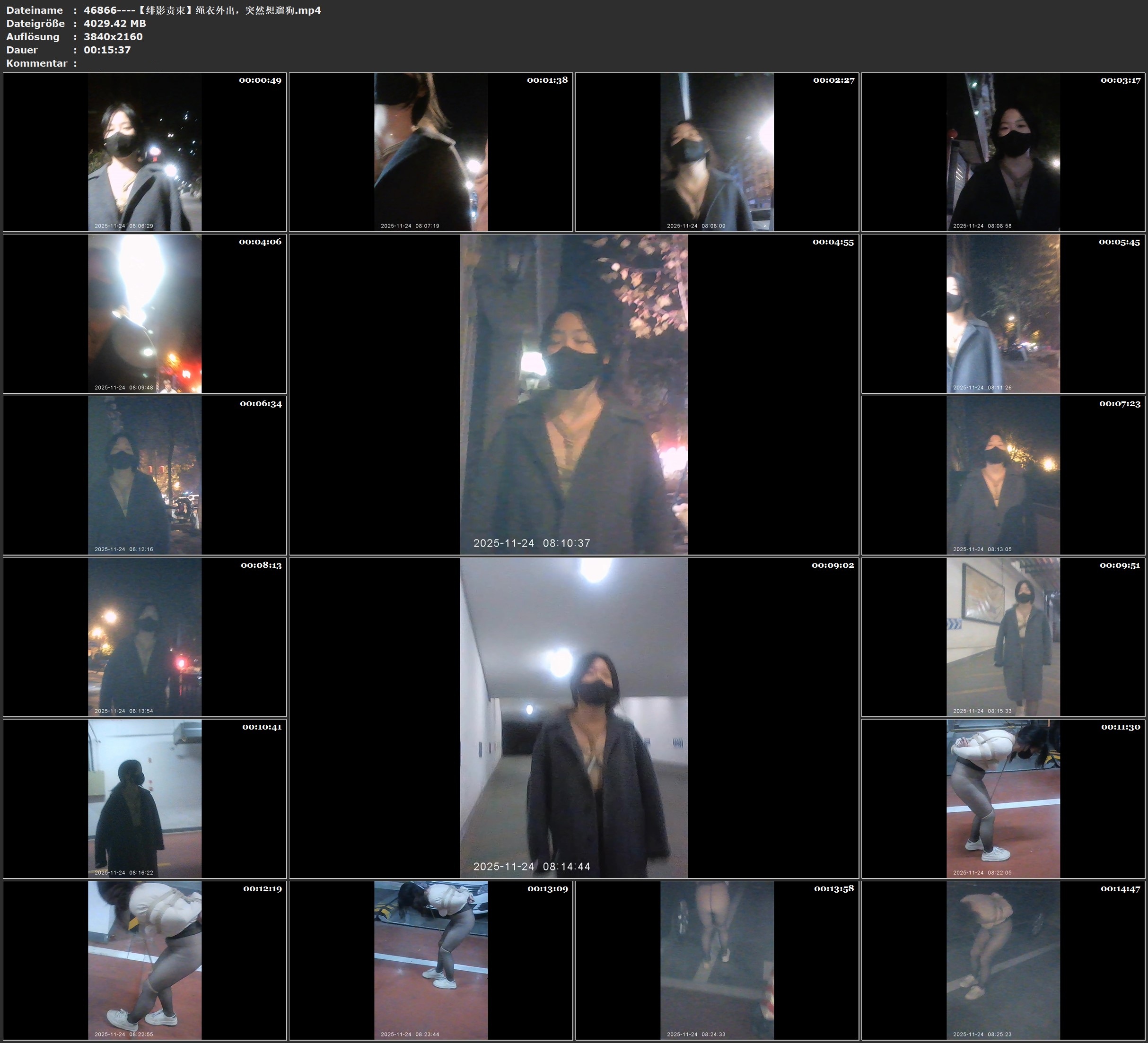 图片[1]-【绯影责束】绳衣外出，突然想遛狗 - 视频-5元站-视频-5元站