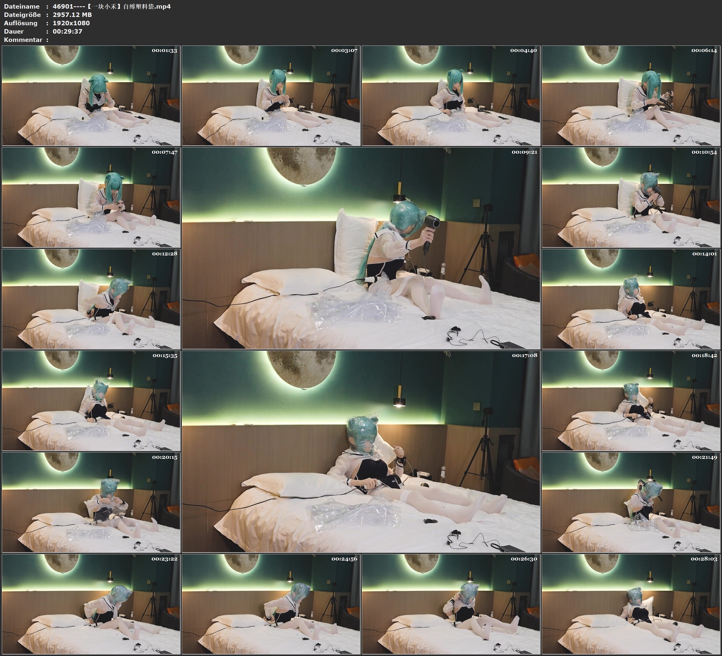 图片[2]-【一块小禾】自缚塑料袋 - 视频-5元站-视频-5元站