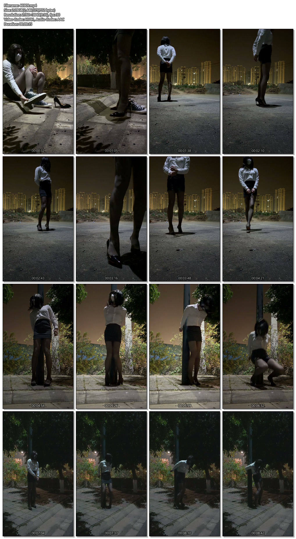 图片[2]-【Sub咔咔】OL背铐在路灯下 帆布鞋换高跟SubM - 视频-5元站-视频-5元站