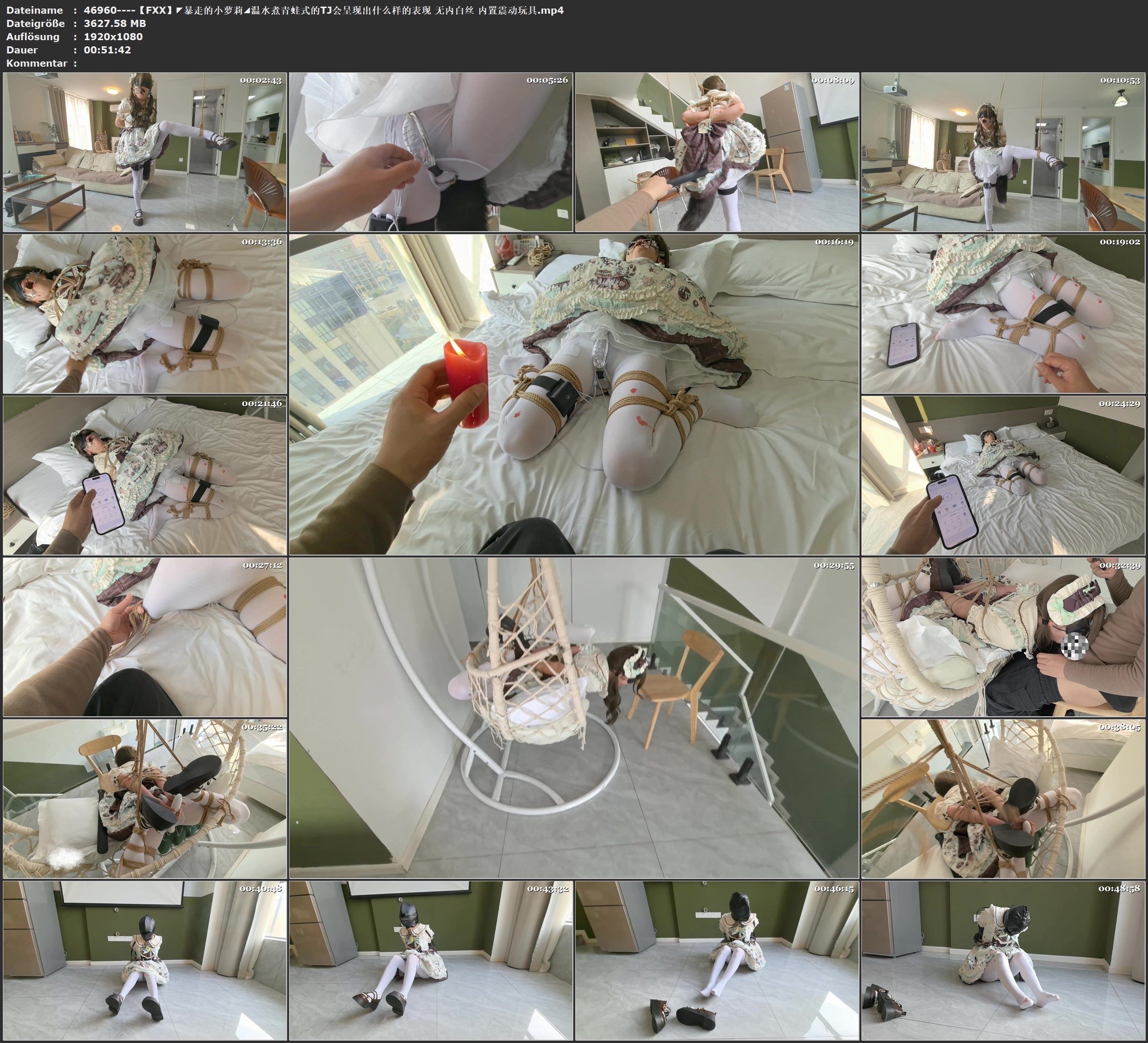 图片[3]-【FXX】◤暴走的小萝莉◢温水煮青蛙式的TJ会呈现出什么样的表现 无内白丝 内置震动玩具 电击器✙肛尾✙绞刑昏迷 高温蜡油刺痛的发出整栋楼都能听见的惨叫 花式驷马✙KJ训练吞J✙前后夹... - 视频-5元站-视频-5元站