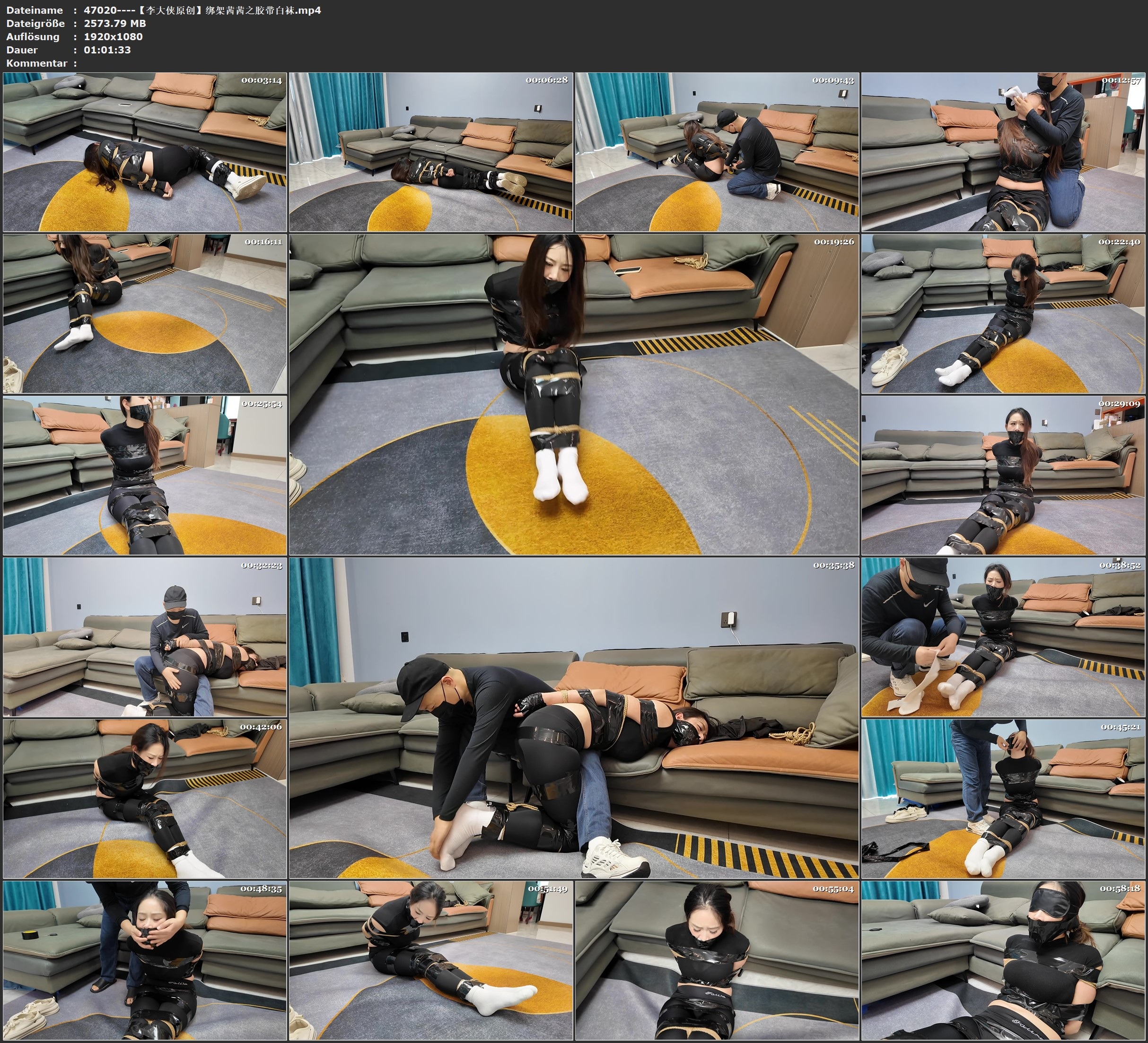 图片[2]-【李大侠原创】绑架茜茜之胶带/白袜 - 视频-5元站-视频-5元站