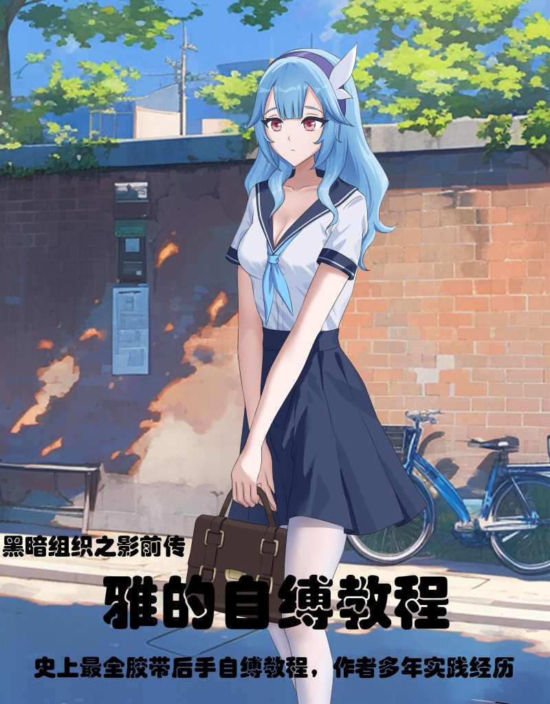 [1254]【胶带后手自缚教程】雅的自缚——黑暗组织之影前传（文本量较大）[39p] - 5元站-5元站