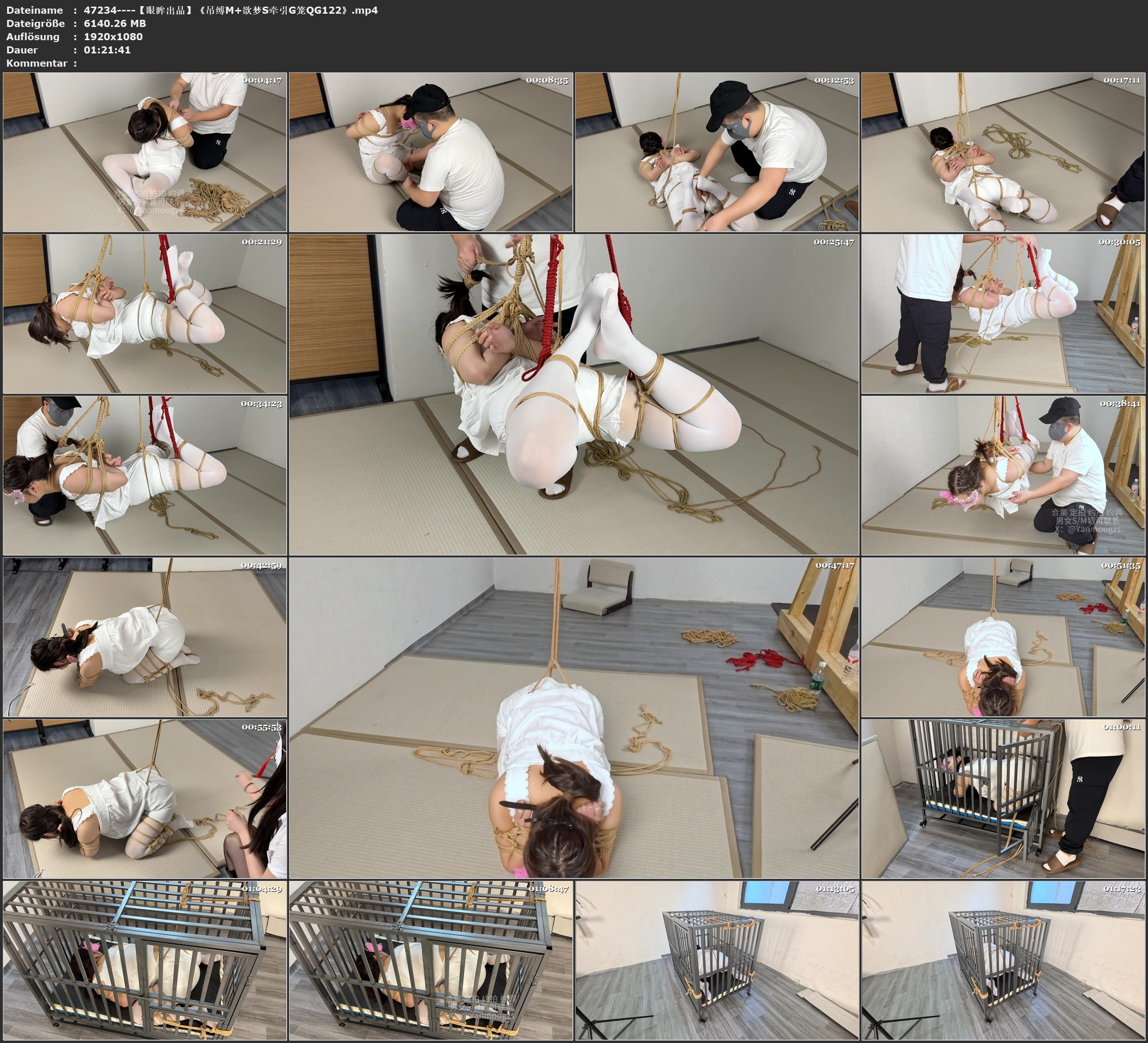 图片[2]-【眼眸出品】《吊缚M+欲梦S牵引G笼Q/G122》 - 视频-5元站-视频-5元站