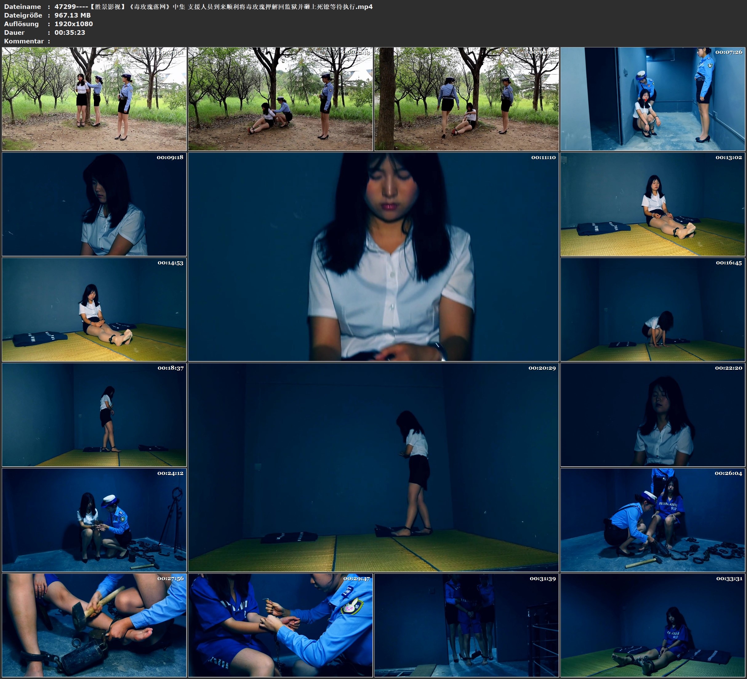 图片[3]-【胜景影视】《毒玫瑰落网》中集 支援人员到来顺利将毒玫瑰押解回监狱并砸上死镣等待执行 - 视频-5元站-视频-5元站