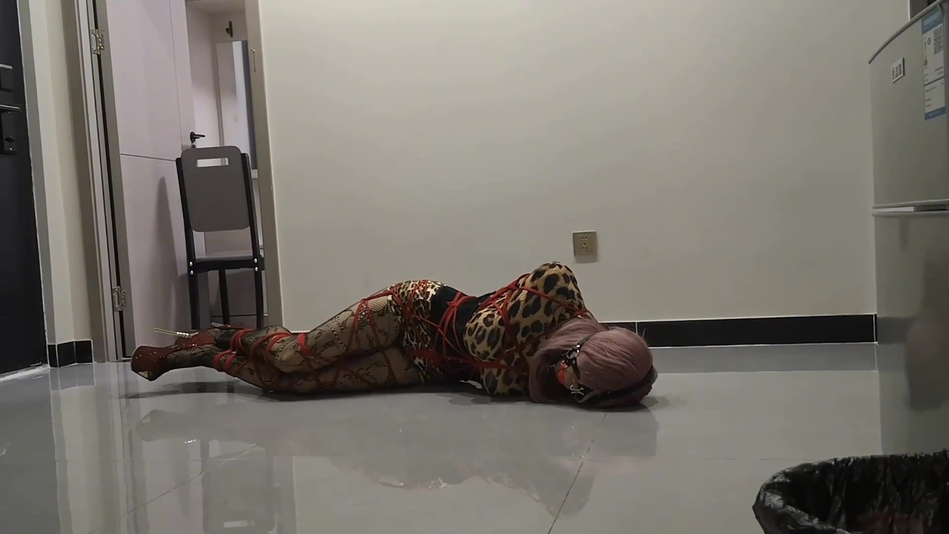 图片[2]-【CD伪娘小诡的自缚】豹纹女侠和小蛛蛛第二集 - 视频-5元站-视频-5元站