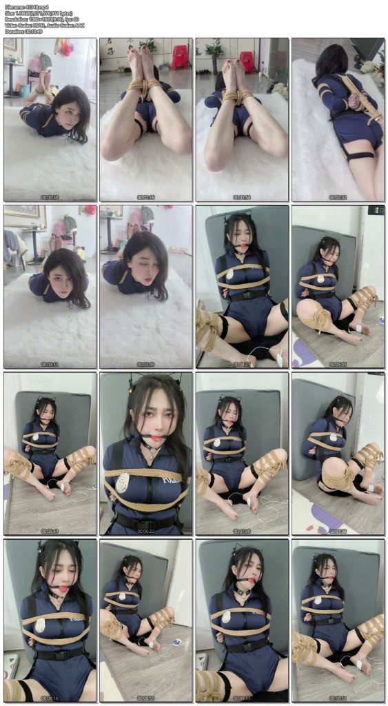 图片[2]-【栖月】高冷女神《直播间的日常玩法》第一集 驷马紧缚、超大口球、M腿电击，这才是女主播的日常工作-视频-5元站