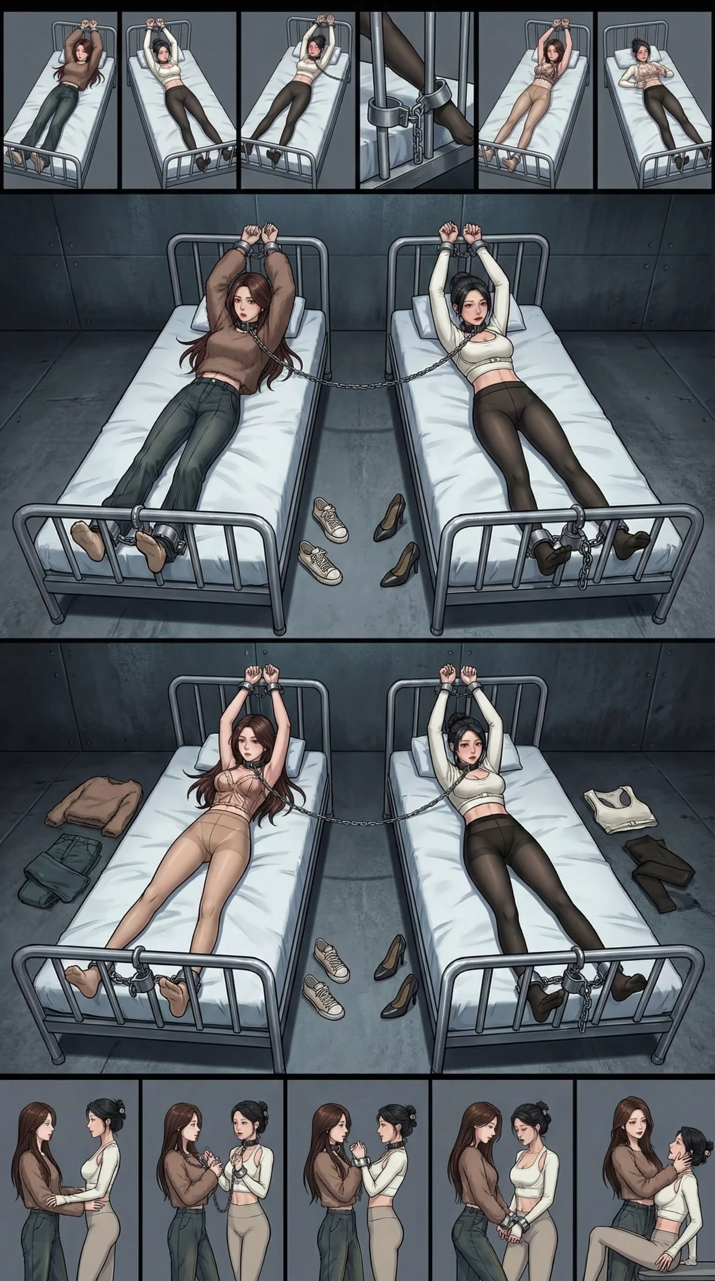 图片[3]-[那年原创] 高级订制图双人版 下 当你暗恋的女生和她闺蜜一起出现在你家里 [58p] - 5元站-5元站