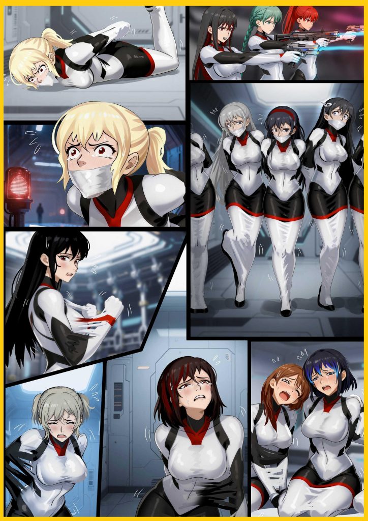 [King]《拘束空间02—空间站的沦陷》紧身衣化血肉枷锁，黏合四肢、封死咽喉，将女船员锻成无声人棍 百余名女船员从科研精英沦为无差别人形傀儡 - 5元站-5元站