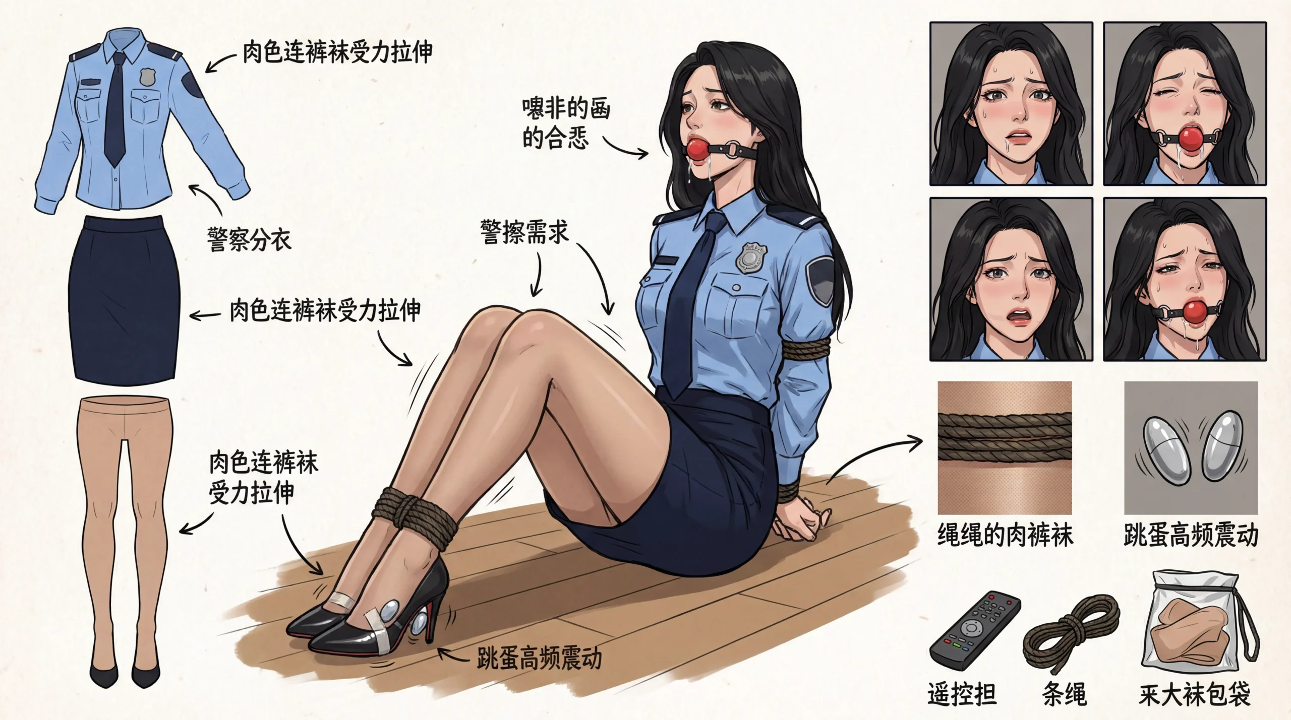 图片[2]-职业女性 想看你暗恋的女生被捆绑调教吗 - 5元站-5元站