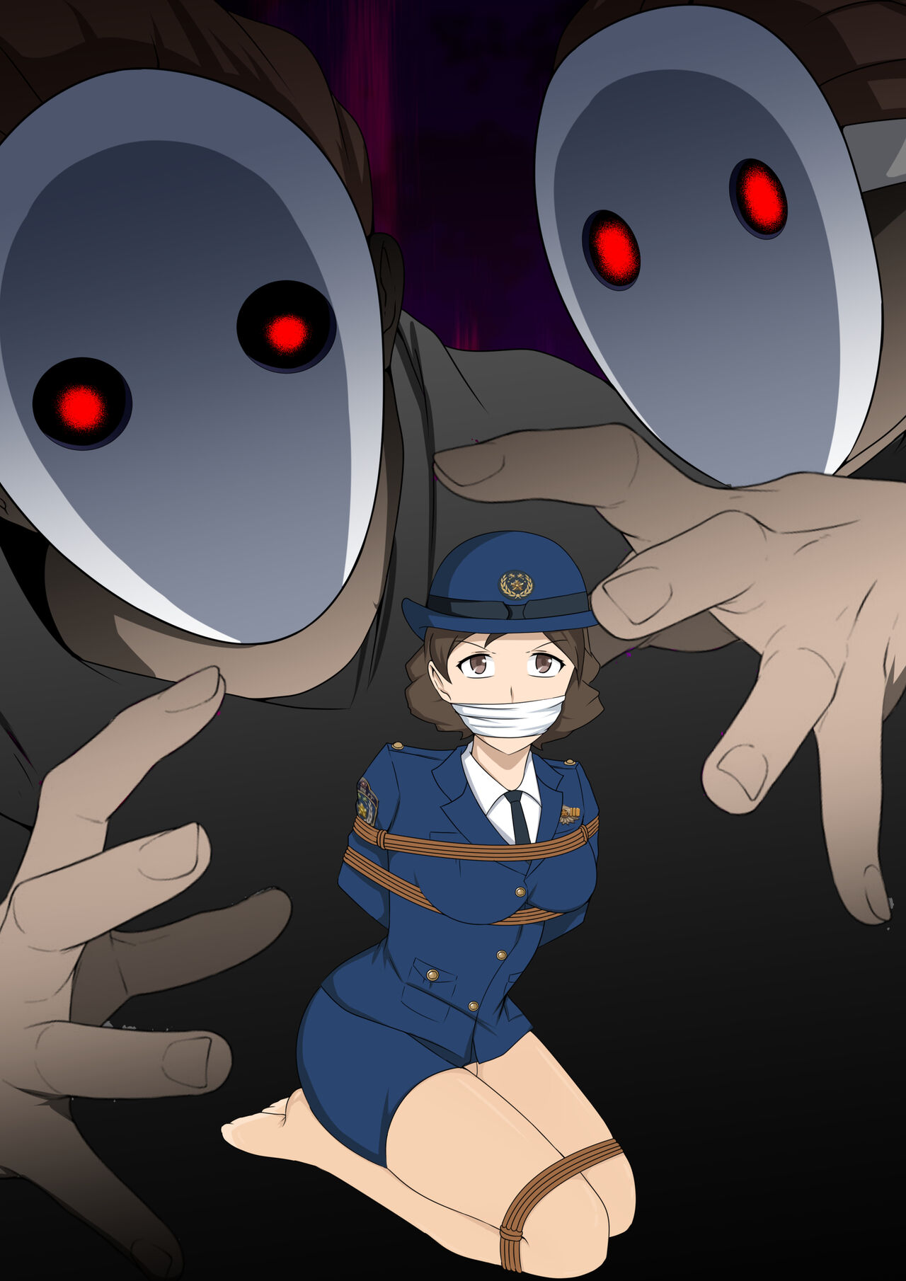 图片[1]-[画匠] 女检察官的绑架处刑（肉丝、捆绑、堵嘴、BD） - 5元站-5元站