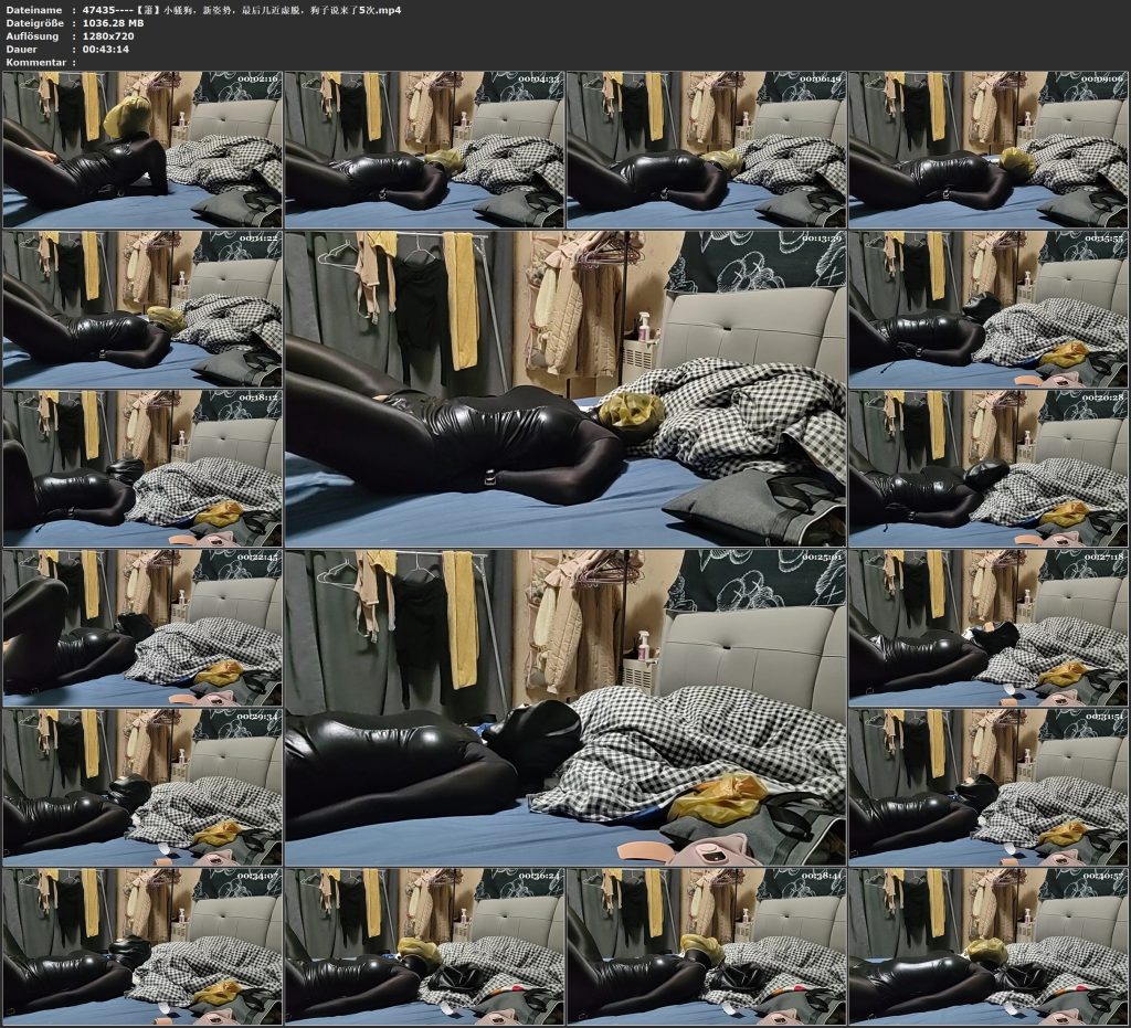 【簫】小骚狗，新姿势，最后几近虚脱，狗子说来了5次-视频-5元站