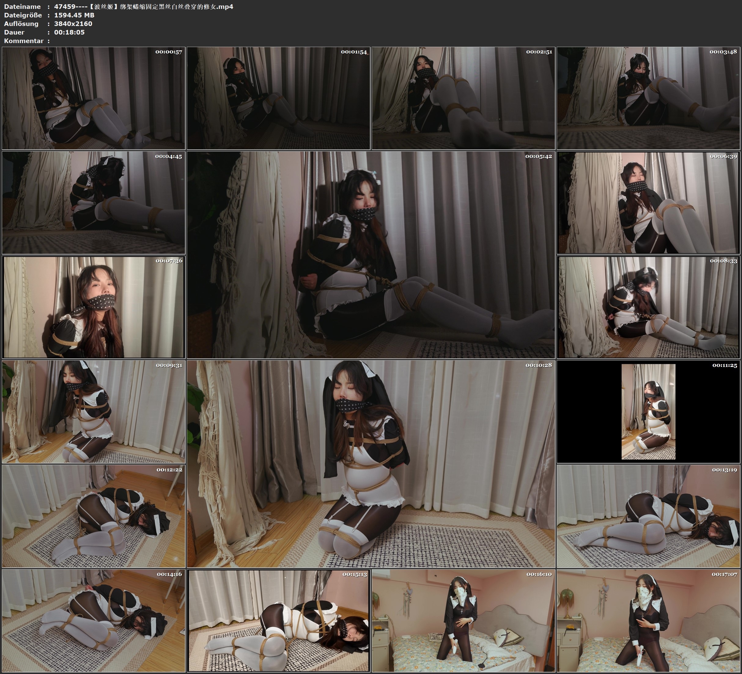 图片[3]-【波丝姬】绑架蜷缩固定黑丝白丝叠穿的修女 - 视频-5元站-视频-5元站