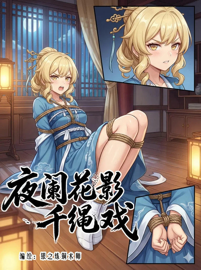 [蝴蝶假面] 夜阑花影千绳戏【驷马 恋足 麻袋 捆绑 堵嘴】-5元站