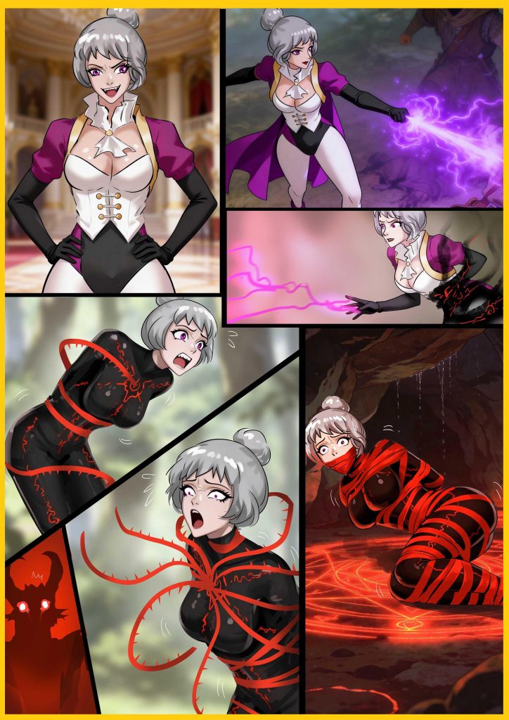 《银发伯爵的末日》 超高傲的女伯爵 嚣张跋扈成为一方之恶 如今终于被制裁 只有永生忏悔 诅咒判永生，她的高傲，终成囚服 连一丝缝隙都无法撕开 - 5元站-5元站