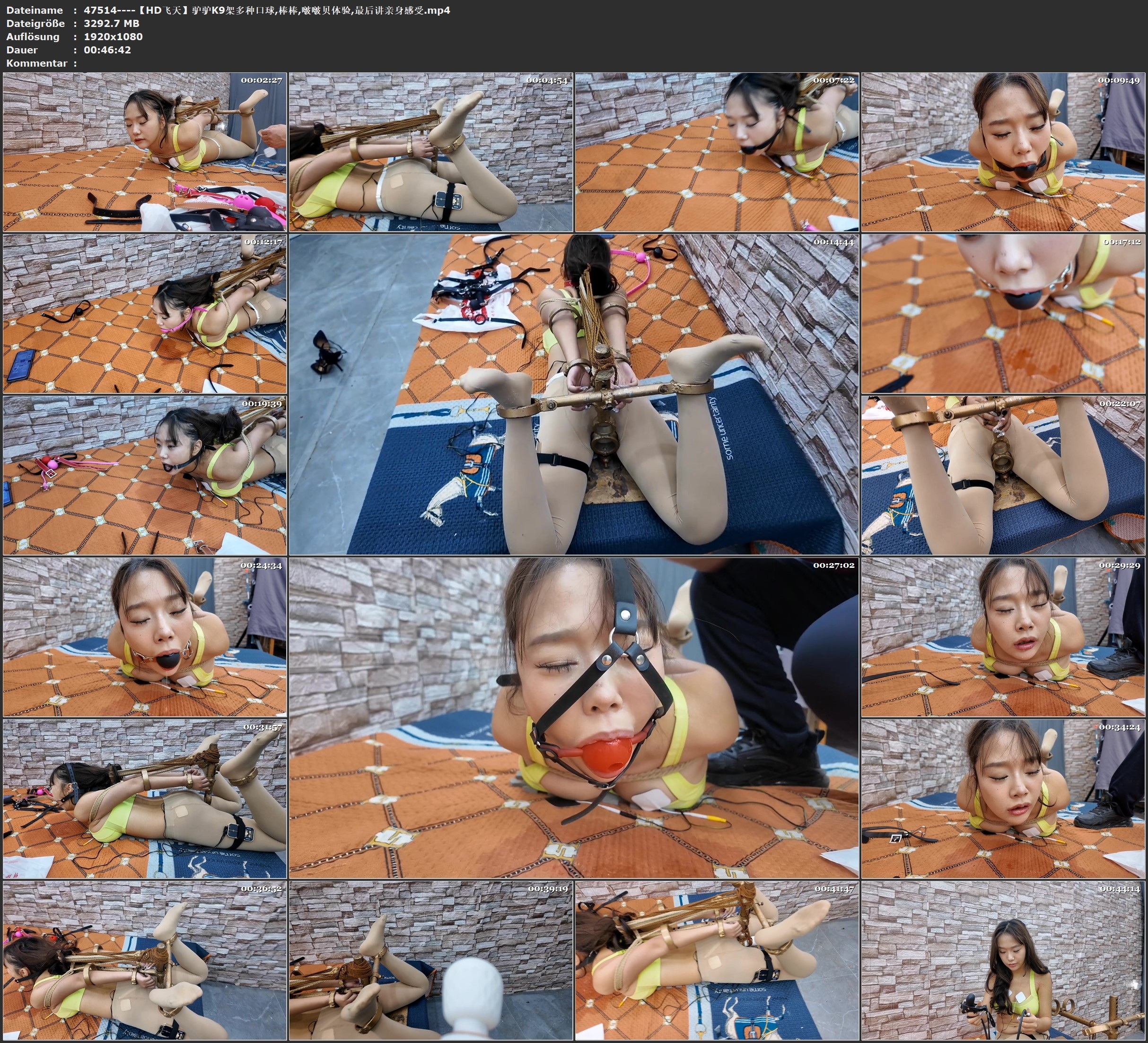 图片[2]-【HD飞天】驴驴K9架多种口球,棒棒,啵啵贝体验,最后讲亲身感受 - 视频-5元站-视频-5元站