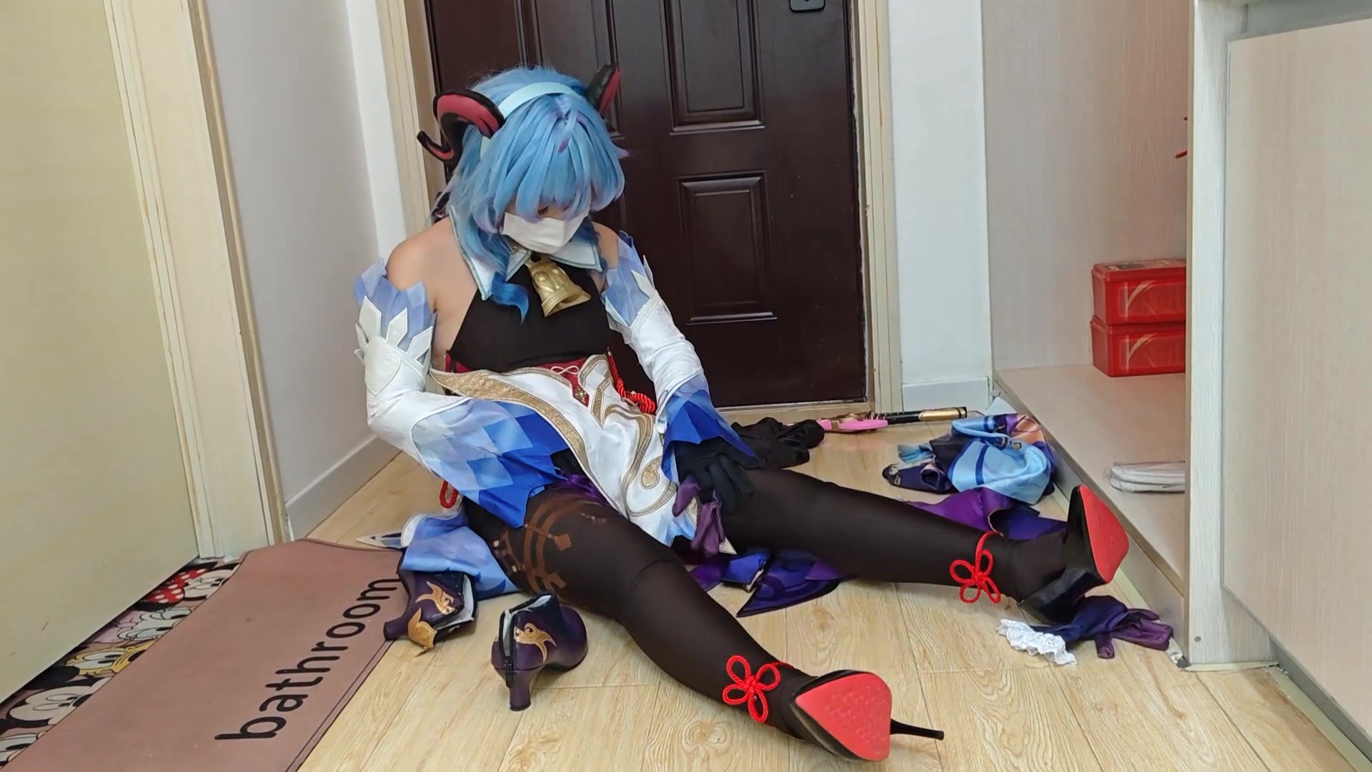 图片[2]-【苏苏】剧情向 拯救刻晴的甘雨，被抓玩弄调教沦为痴女 - 视频-5元站-视频-5元站