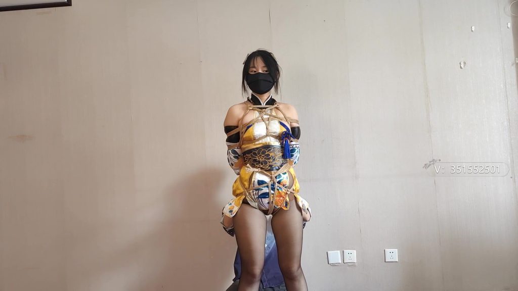 图片[2]-【一绳所爱】瑶瑶很漂亮的Cosplay服装全身紧缚-视频-5元站