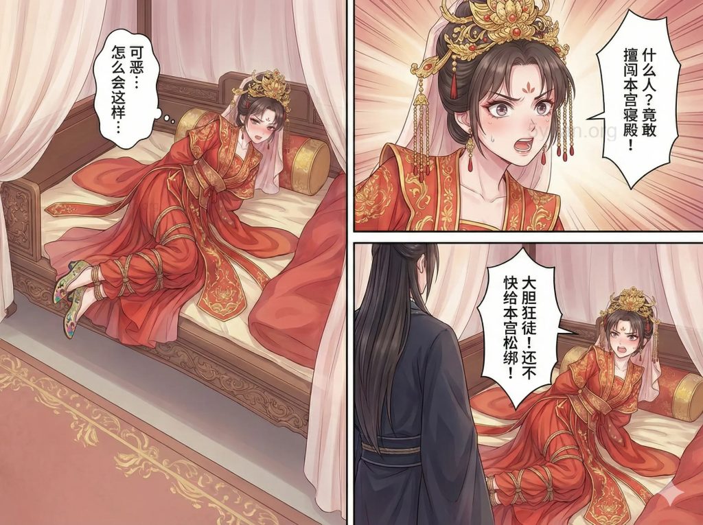 图片[3]-[夜青林] 红绫恨：被绑婚的侠女-5元站