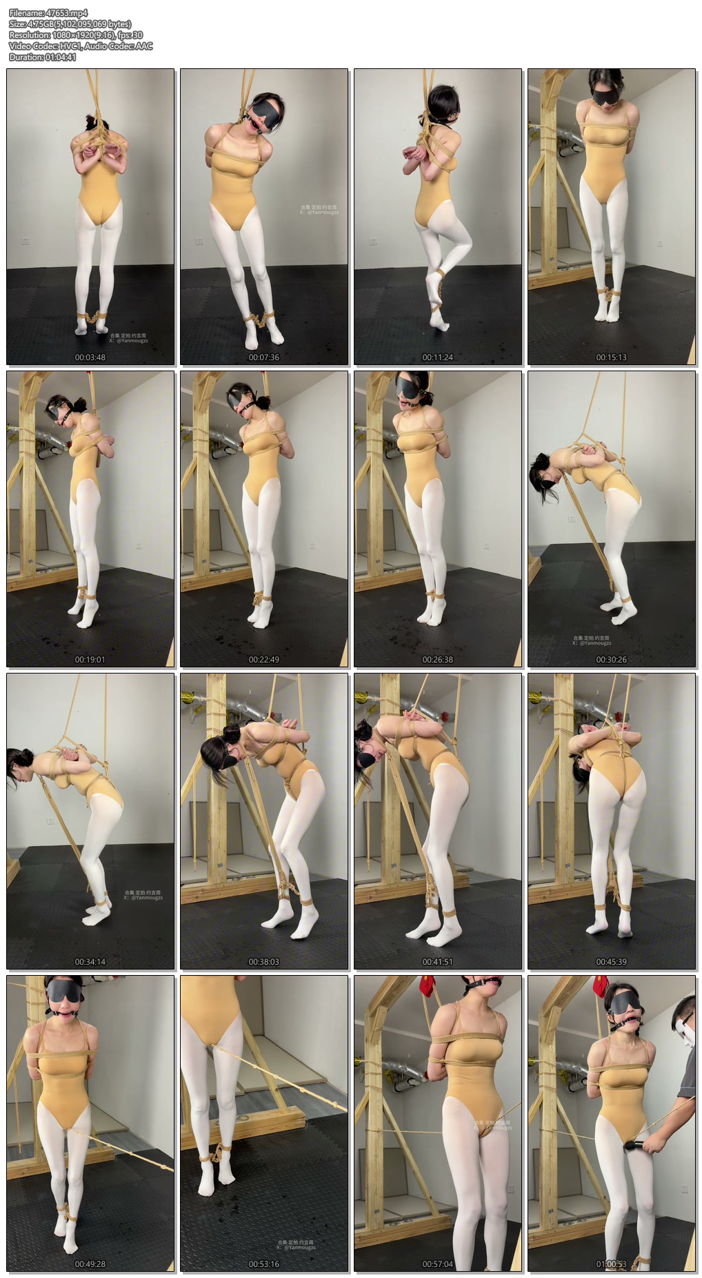 图片[2]-【眼眸出品】《白丝体操服走绳+金属禁锢131》上集 - 视频-5元站-视频-5元站