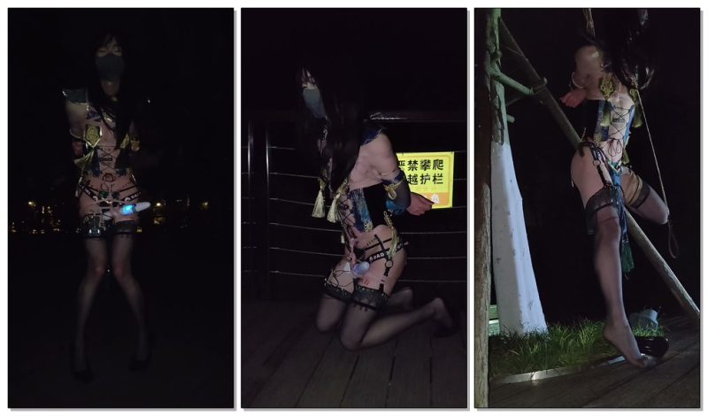 【星语】户外露出，吊树上，驷马放置-视频-5元站