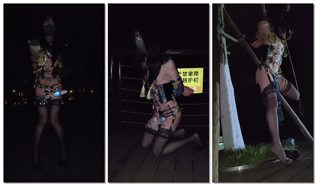 【星语】户外露出，吊树上，驷马放置-视频-5元站