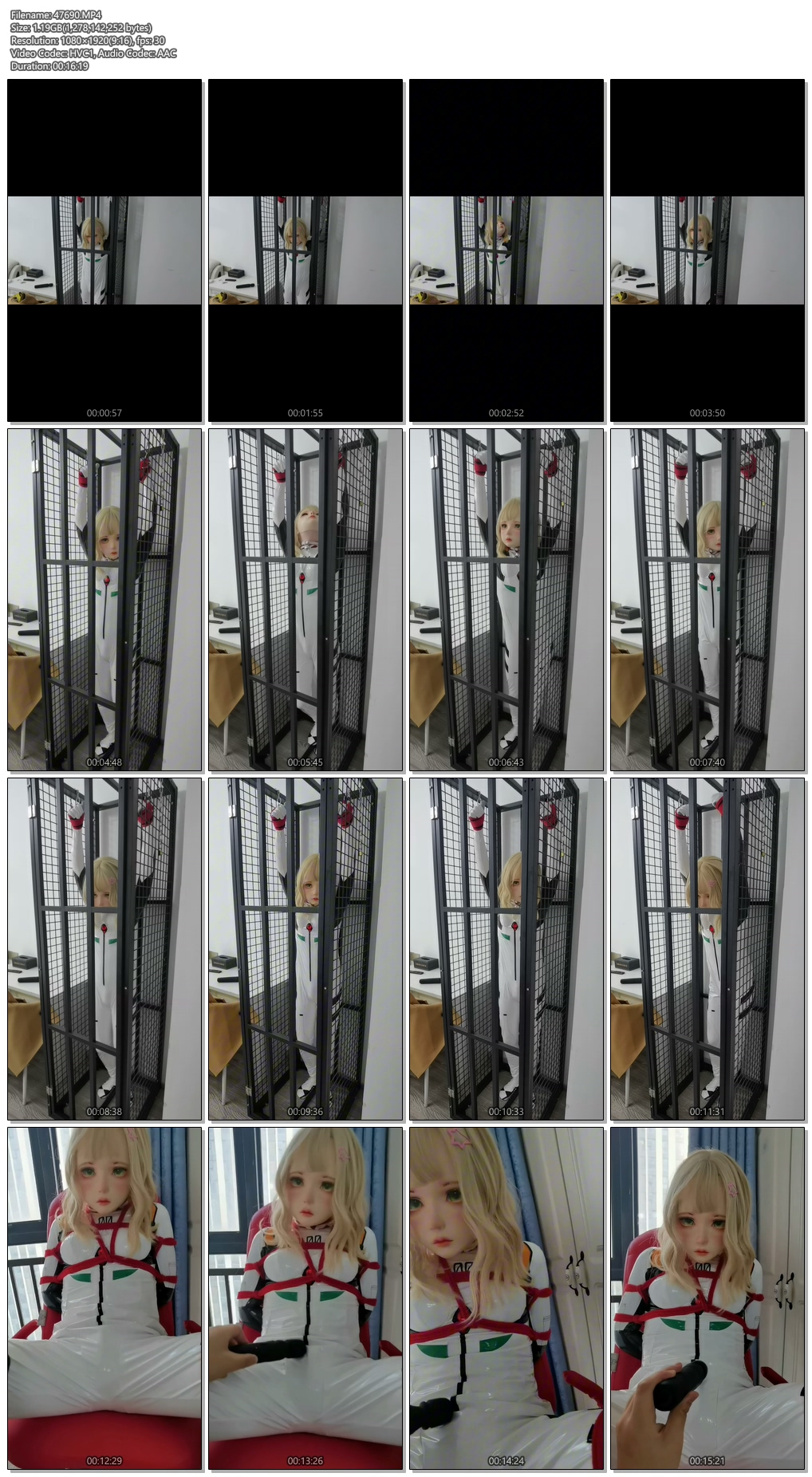 图片[1]-【星河】kigurumi战斗服拘束囚禁捆绑小游戏 - 视频-5元站-视频-5元站