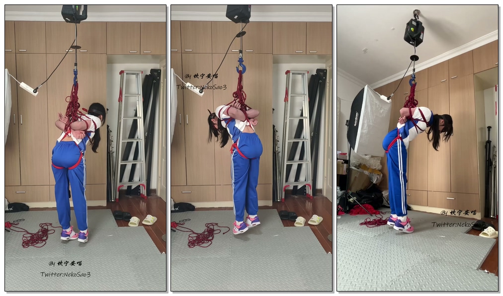 【坎喵】青春校服吊缚放置+强高-视频-5元站