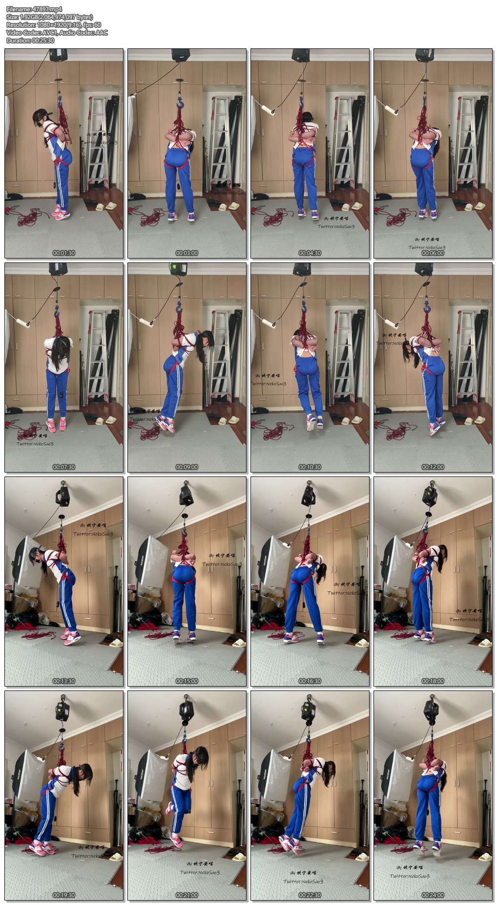 图片[2]-【坎喵】青春校服吊缚放置+强高 - 视频-5元站-视频-5元站