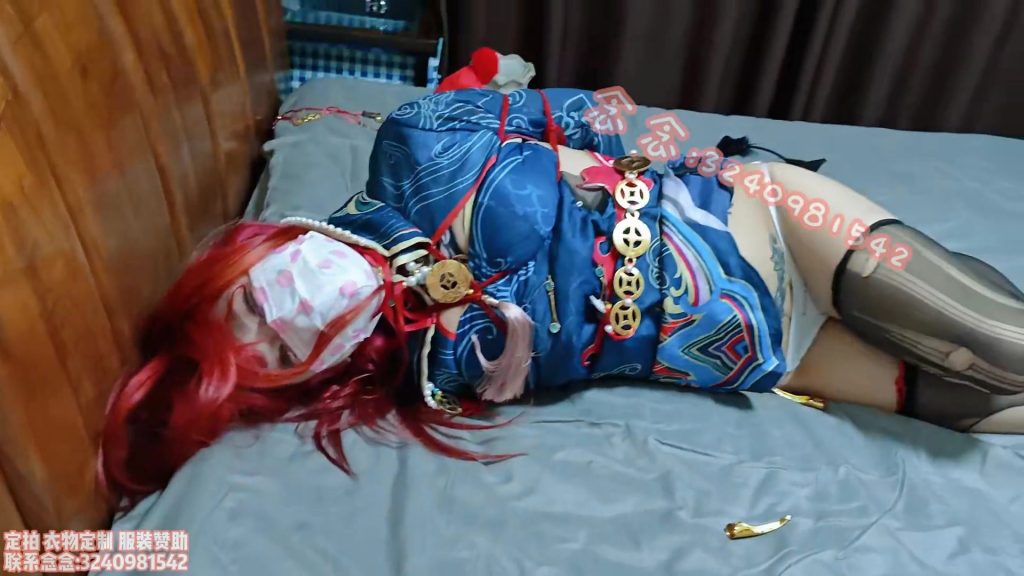 【司念念】玉玲珑cos 驷马挣扎 tk挠痒 尝试滴蜡-视频-5元站