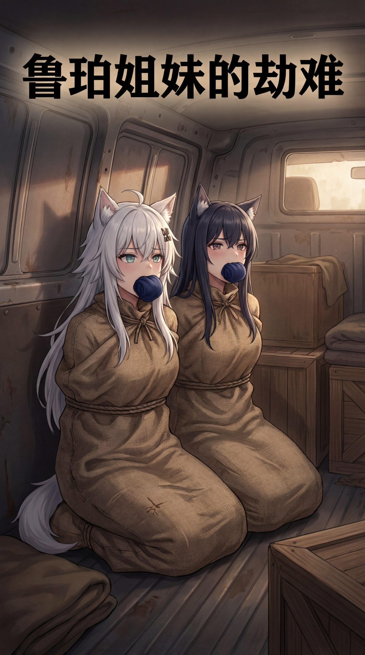 图片[1]-明日方舟漫画 被叙拉古杀手绑架的鲁珀姐妹（上集） - 5元站-5元站