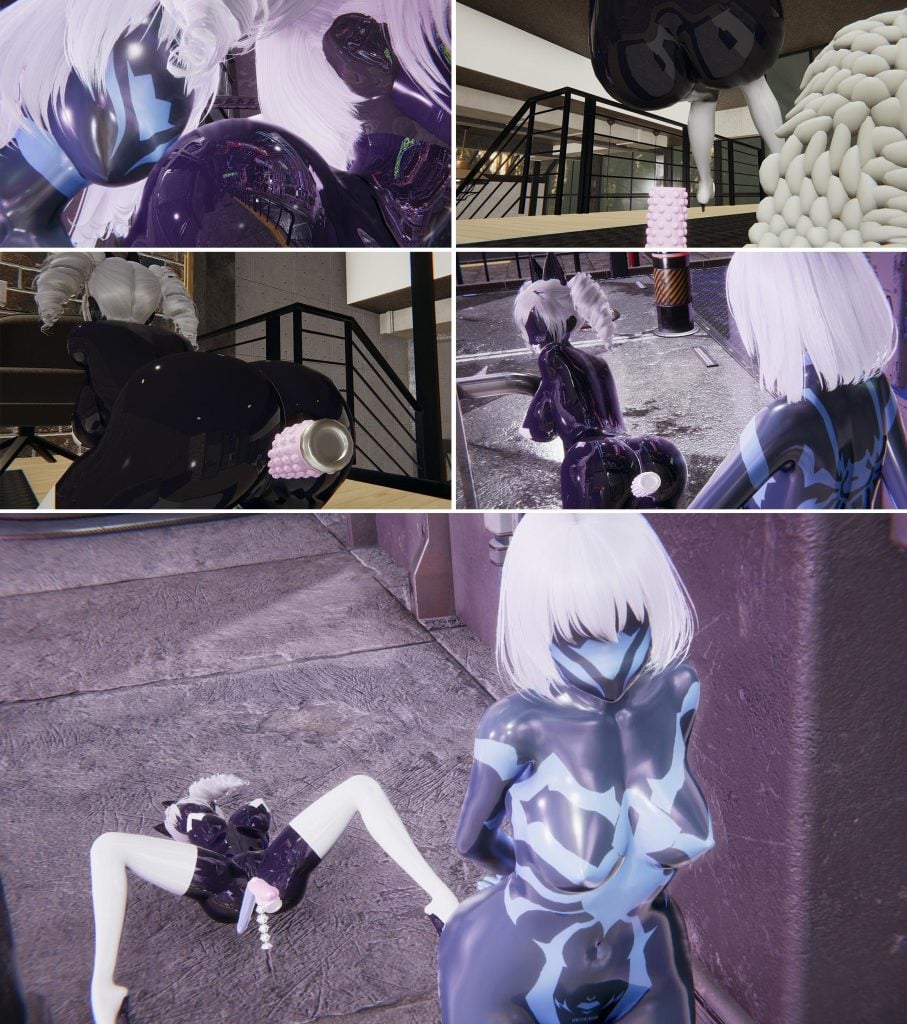 [胧月工坊] 为期一年的失误3 胶衣 乳胶 性偶 控制 束缚 BDSM 伸喉 朝吹 高跟 人形 全包 阳具 中文剧情向-5元站