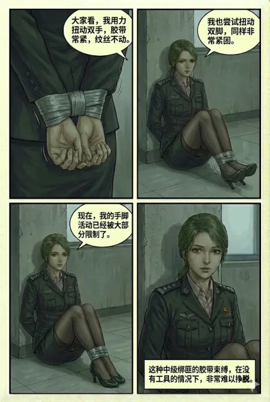 图片[2]-女警自救讲堂专业篇（3），女警讲述被中级绑匪绑架该如何自救（内含失禁，换衣）完结-5元站