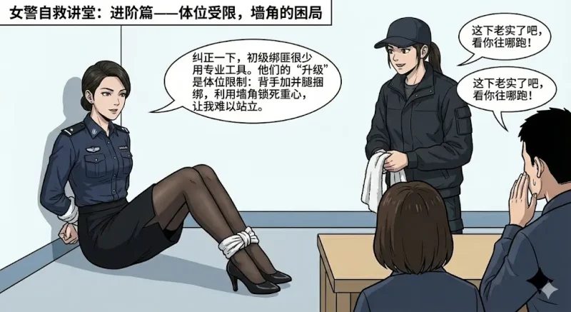 图片[2]-绑架自救讲堂（居家篇）女警解说各种工具和情况下如何逃走自救脱离绑架-5元站