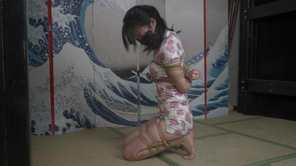 【象人工作室】嗷嗷穿着旗袍苦苦挣脱束缚！快来把她按到地上肆意蹂躏让她更爽！-视频-5元站