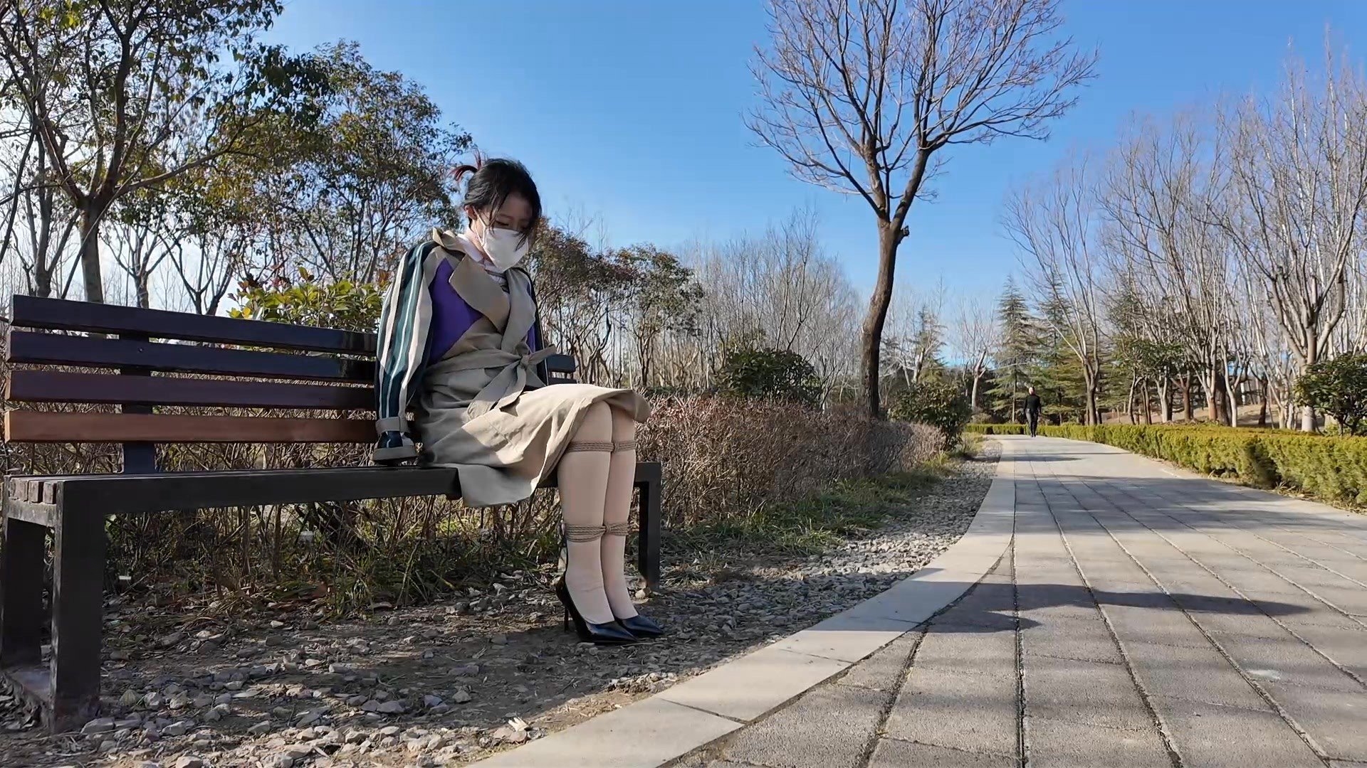 图片[3]-【一绳所爱】字幕剧情：《邪教门》第一集，【陈依依】【紫涵】主演，柱缚、抚摸玩弄、TD刺激 - 视频-5元站-视频-5元站