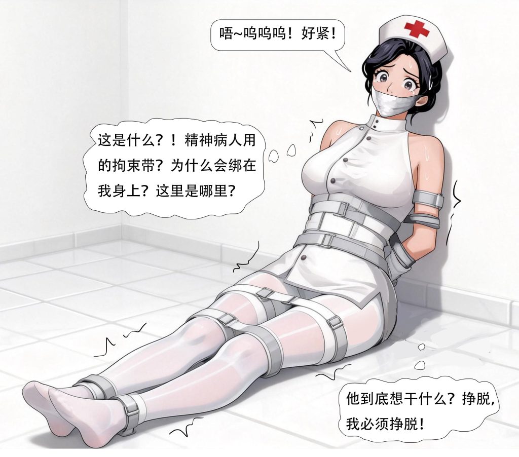 图片[2]-《密封的绝望》医院地下室的恐怖真相 受困的富豪美女 被拘束的御姐护士 从石膏雕像到乳胶人棍 她们连挣扎都成了奢望-5元站