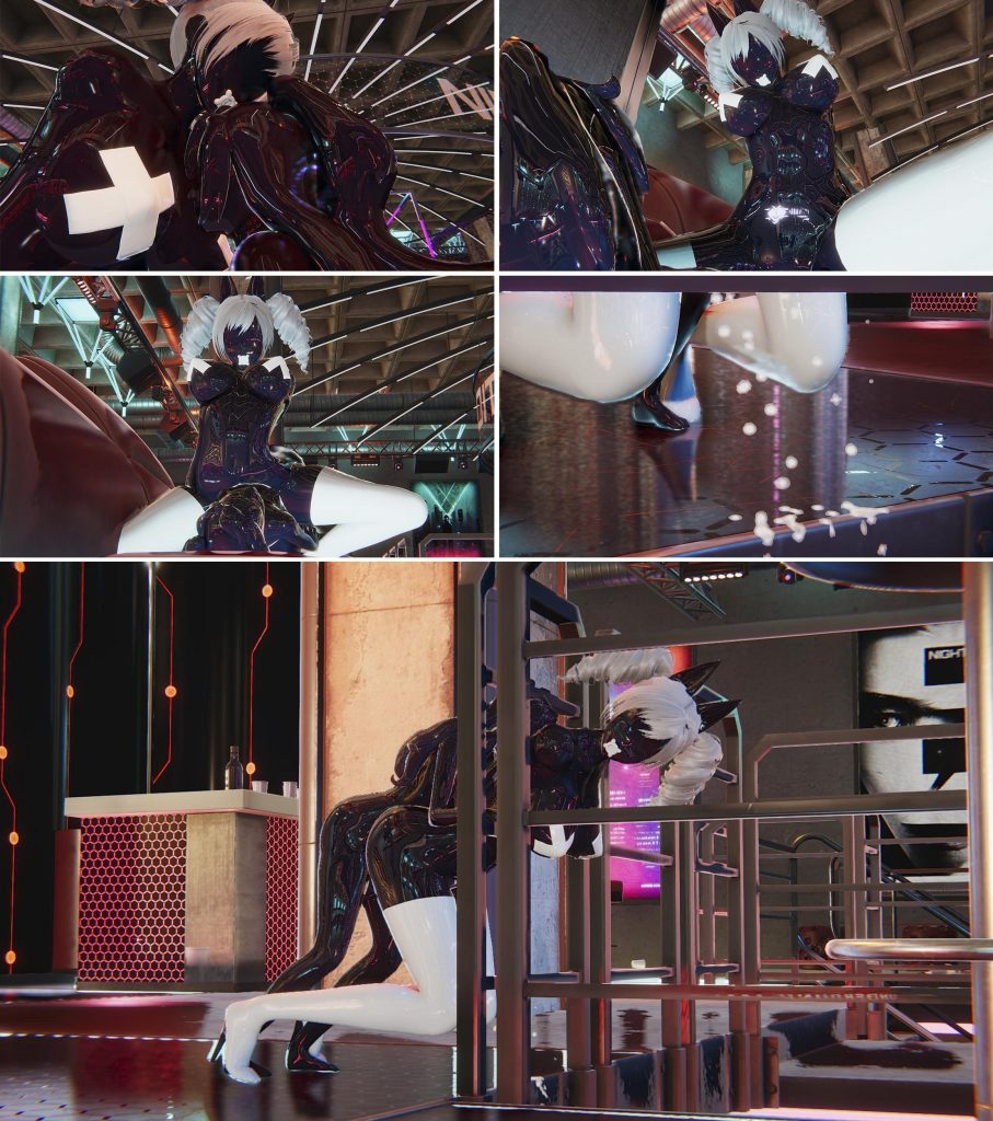 [胧月工坊] 为期一年的失误4 胶衣 乳胶 性偶 控制 束缚 BDSM 伸喉 朝吹 高跟 人形 全包 阳具 中文剧情向 - 5元站-5元站