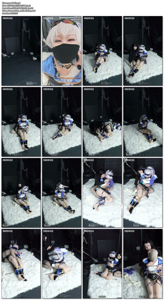 图片[2]-【莉雅】coser绑架案-银狼 cosplay/DID/呼吸控制/微剧情/紧缚/BE-视频-5元站