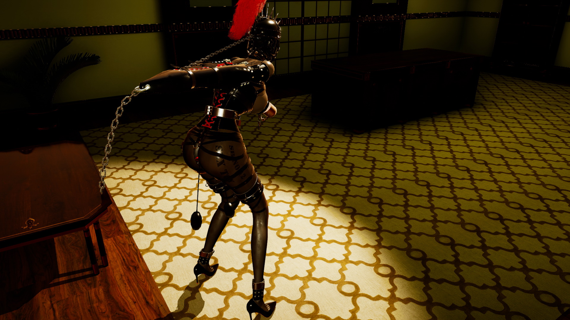 图片[3]-[老A] 戴文之屋（中）机密搜查官-充气口塞-开口器-乳胶器具佩戴-拘束-倒吊 - 5元站-5元站