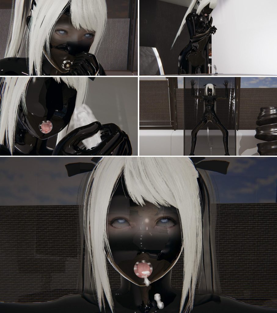 [胧月工坊] 我的性偶是母亲？10 胶衣 玩弄 调教 紧身衣 堵嘴 人形 蒙面 BDSM 绳艺 自我安慰 真空床 中文剧情向-5元站