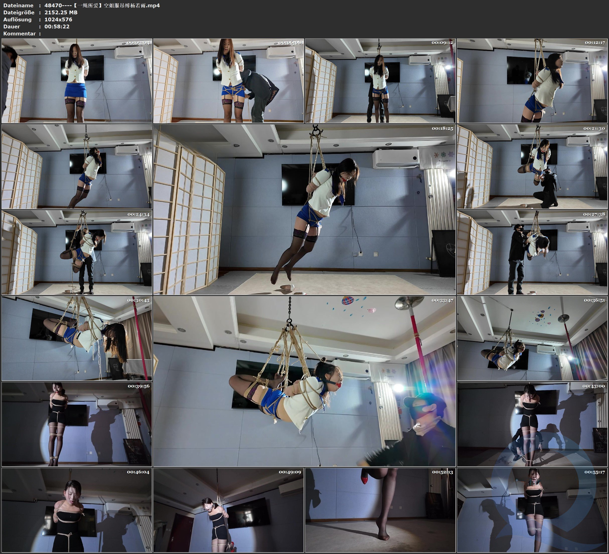 图片[3]-【一绳所爱】空姐服吊缚杨若雨 - 视频-5元站-视频-5元站