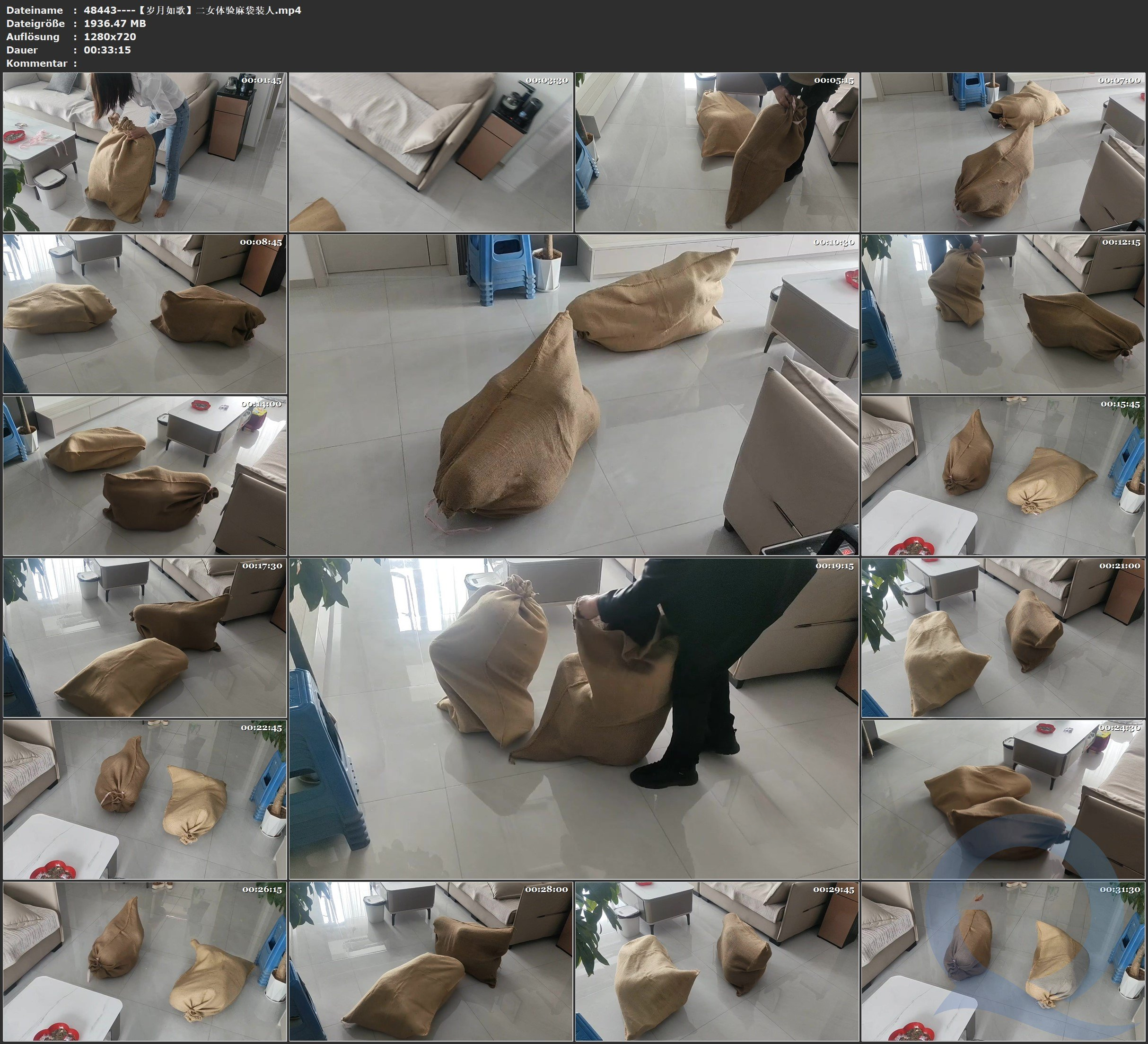 图片[3]-【岁月如歌】二女体验麻袋装人 - 视频-5元站-视频-5元站