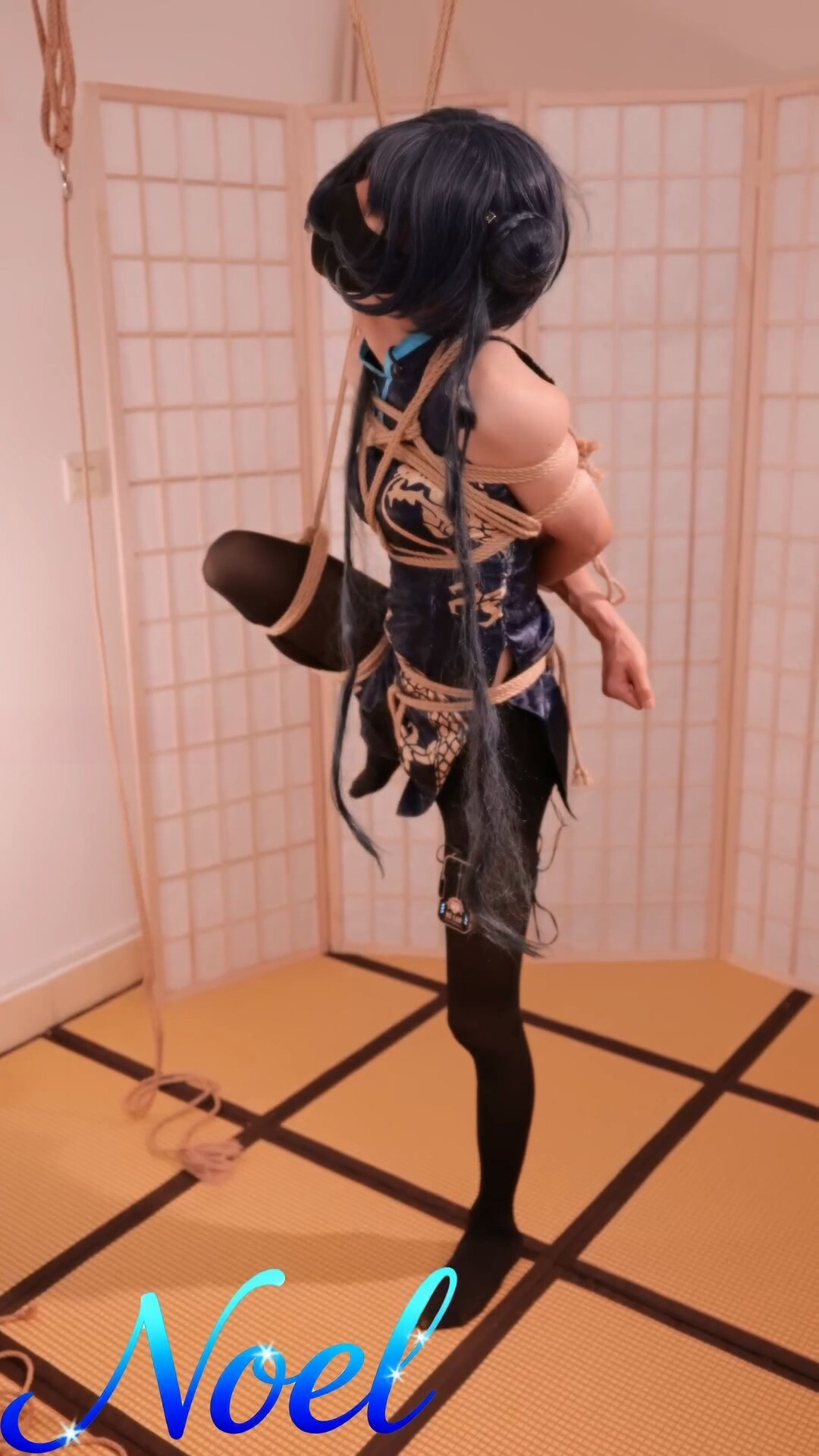 图片[2]-【Noel】蔚蓝档案-龙华妃咲 日式紧缚+电击+放置挣扎+鞭打 - 视频-5元站-视频-5元站