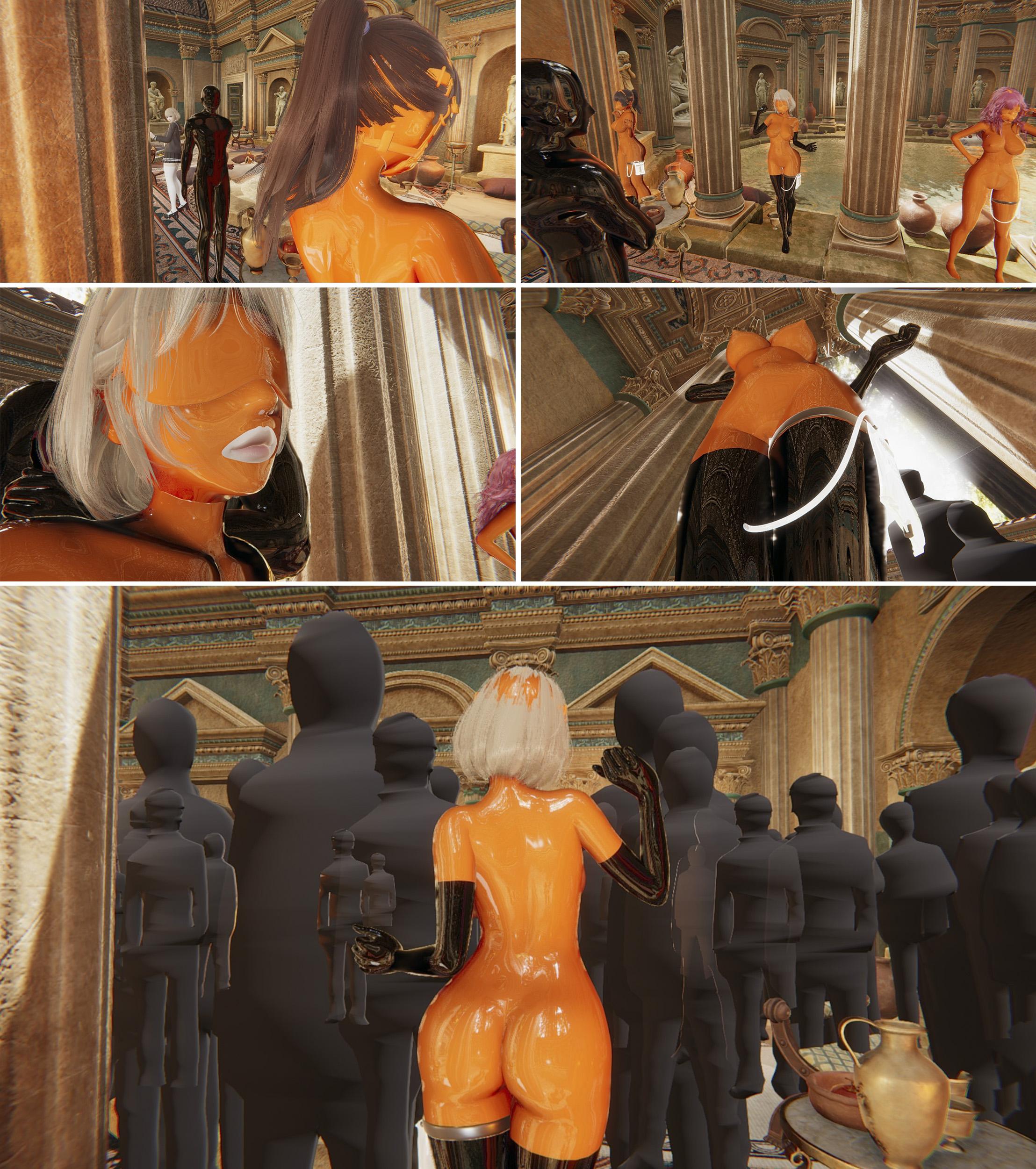 图片[1]-[胧月工坊] 艺术展览馆 胶衣 性偶 紧身衣 束缚 人形 蒙面 全包 乳胶 调教 BDSM 中文剧情向 - 5元站-5元站