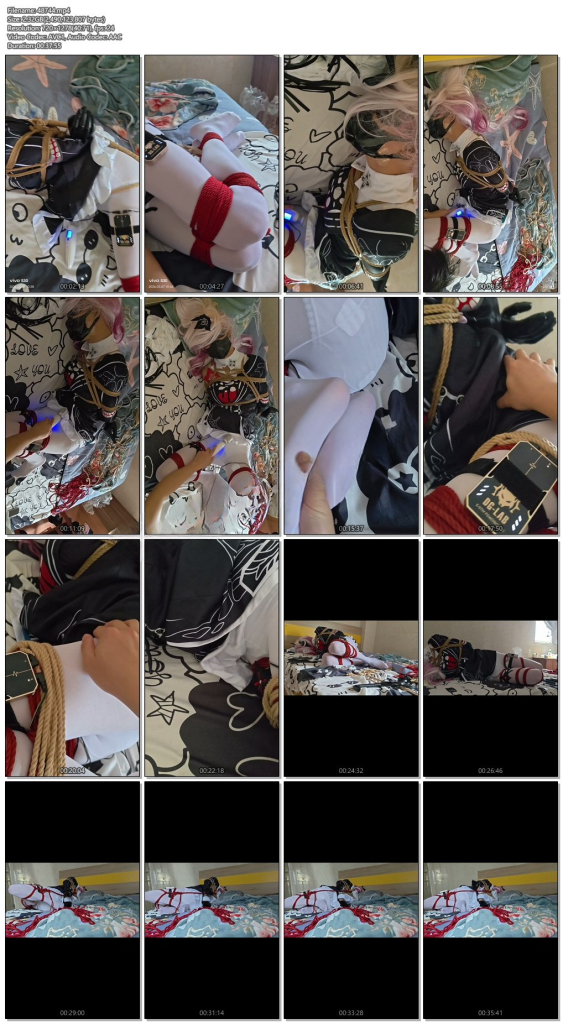 图片[2]-【蕉蕉鱼】长夜月cos，耐电的小M，郊狼棒棒齐上-视频-5元站