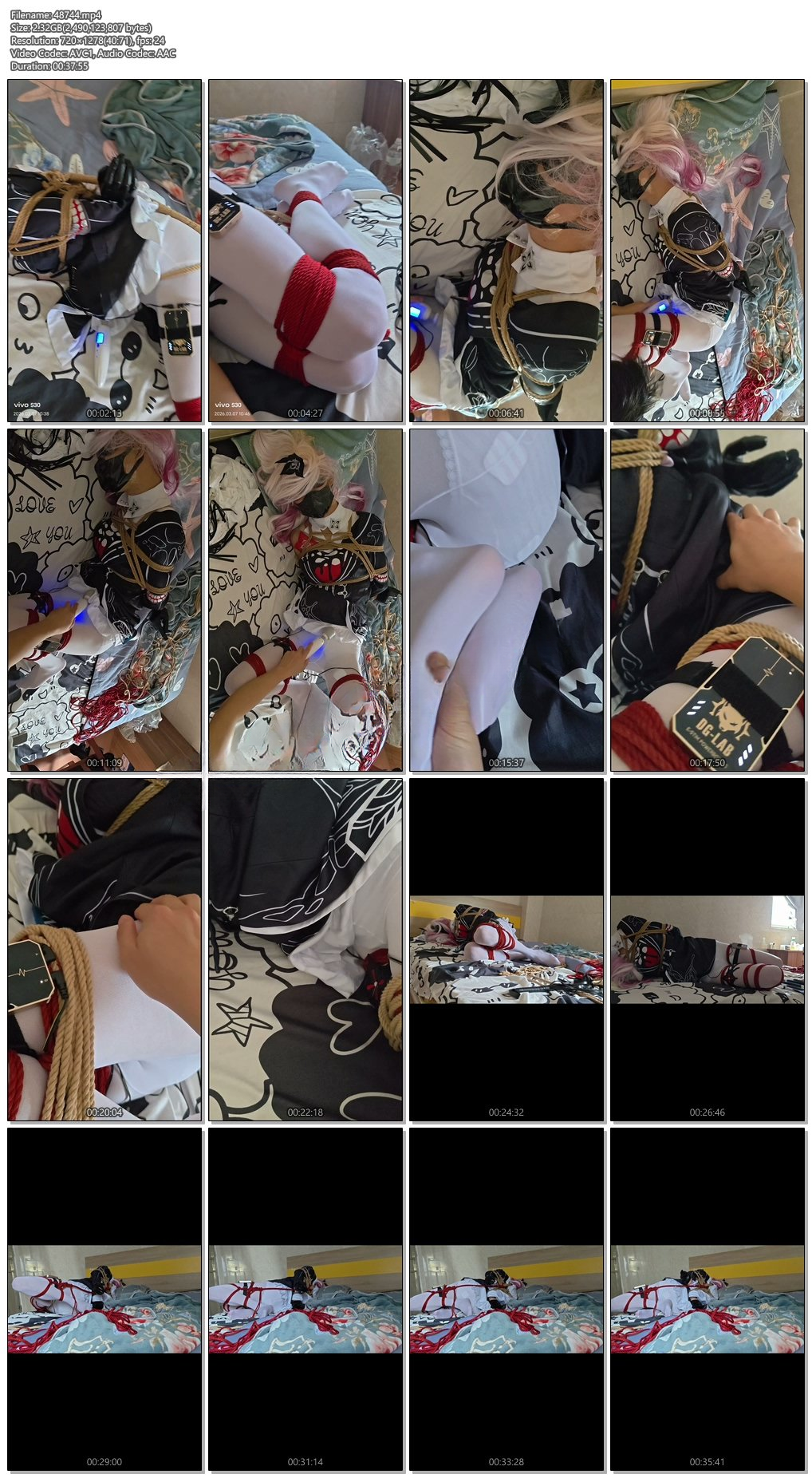 图片[2]-【蕉蕉鱼】长夜月cos，耐电的小M，郊狼棒棒齐上 - 视频-5元站-视频-5元站