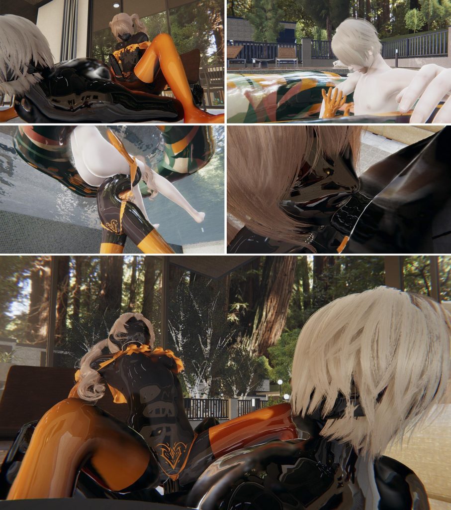 [胧月工坊] 催眠APP女友3 乳胶衣 长手套 胶袜 催眠 强制 乳贴 BDSM 意识修改 中文剧情向-5元站