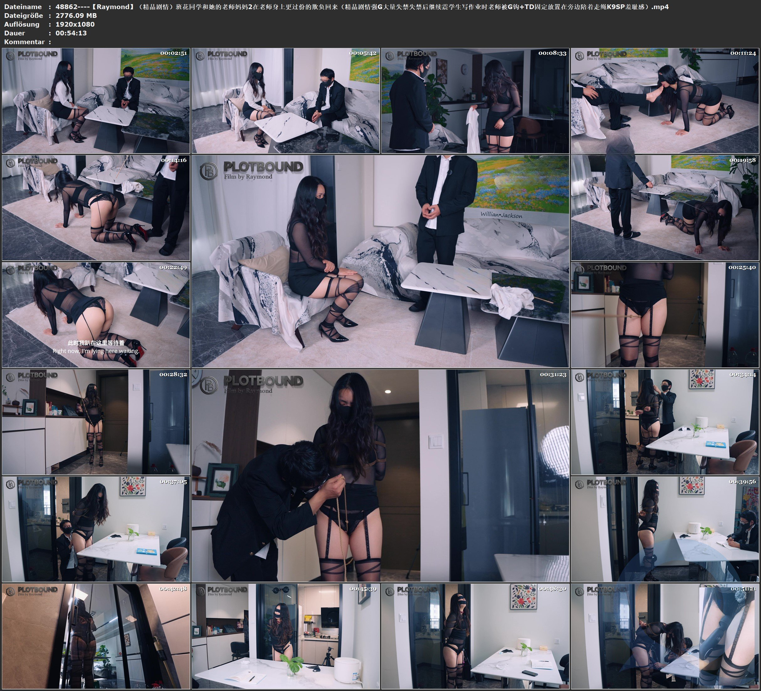 图片[3]-【Raymond】（精品剧情）班花同学和她的老师妈妈2:在老师身上更过份的欺负回来（精品剧情/强G/大量失禁/失禁后继续震/学生写作业时老师被G钩+TD固定放置在旁边陪着/走绳/K9/SP/羞耻感） - 视频-5元站-视频-5元站