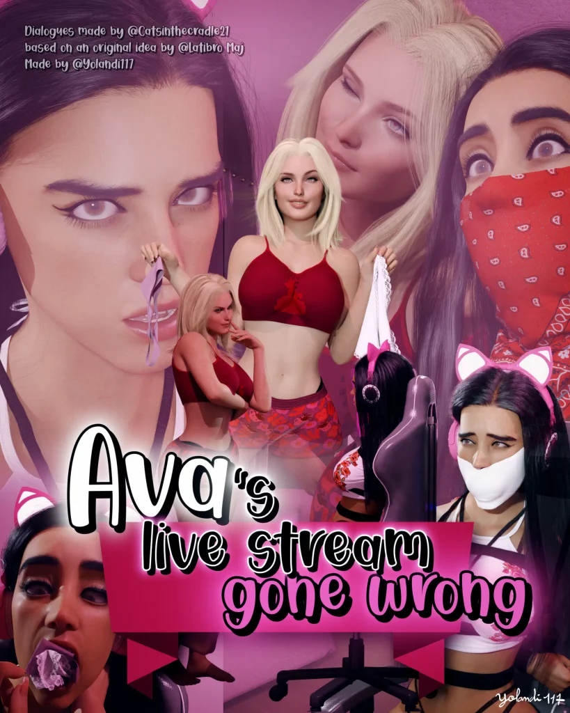 艾娃直播事故 中文 AVA LIVE STREAM GONE WRONG - 5元站-5元站